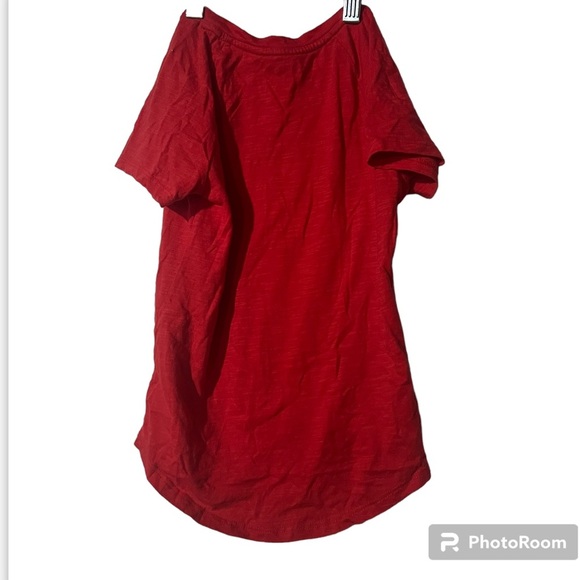 Cat & Jack Girls Patriotic Tee Floral Red White and Blue Size Medium 7/8 - Picture 2 of 4